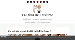 Desktop Screenshot of ladietadeldeslorce.com